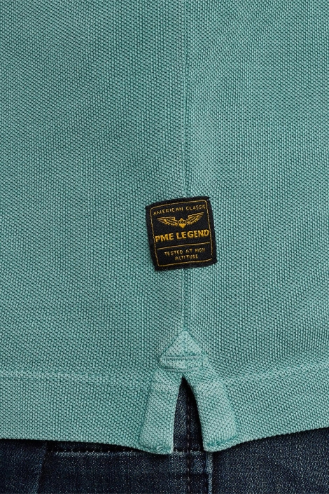 PME legend short sleeve polo pique garment dy